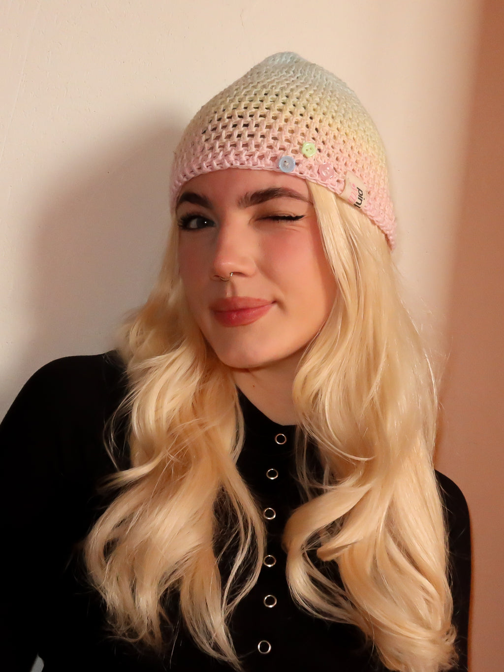 Classic Striped Beanie Barbie