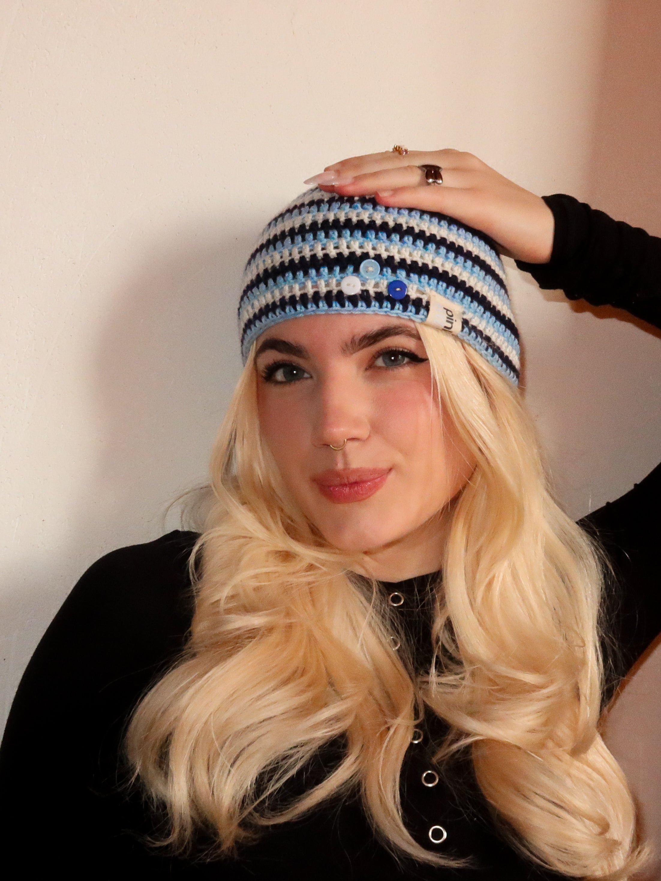 Classic Striped Beanie Interstellar
