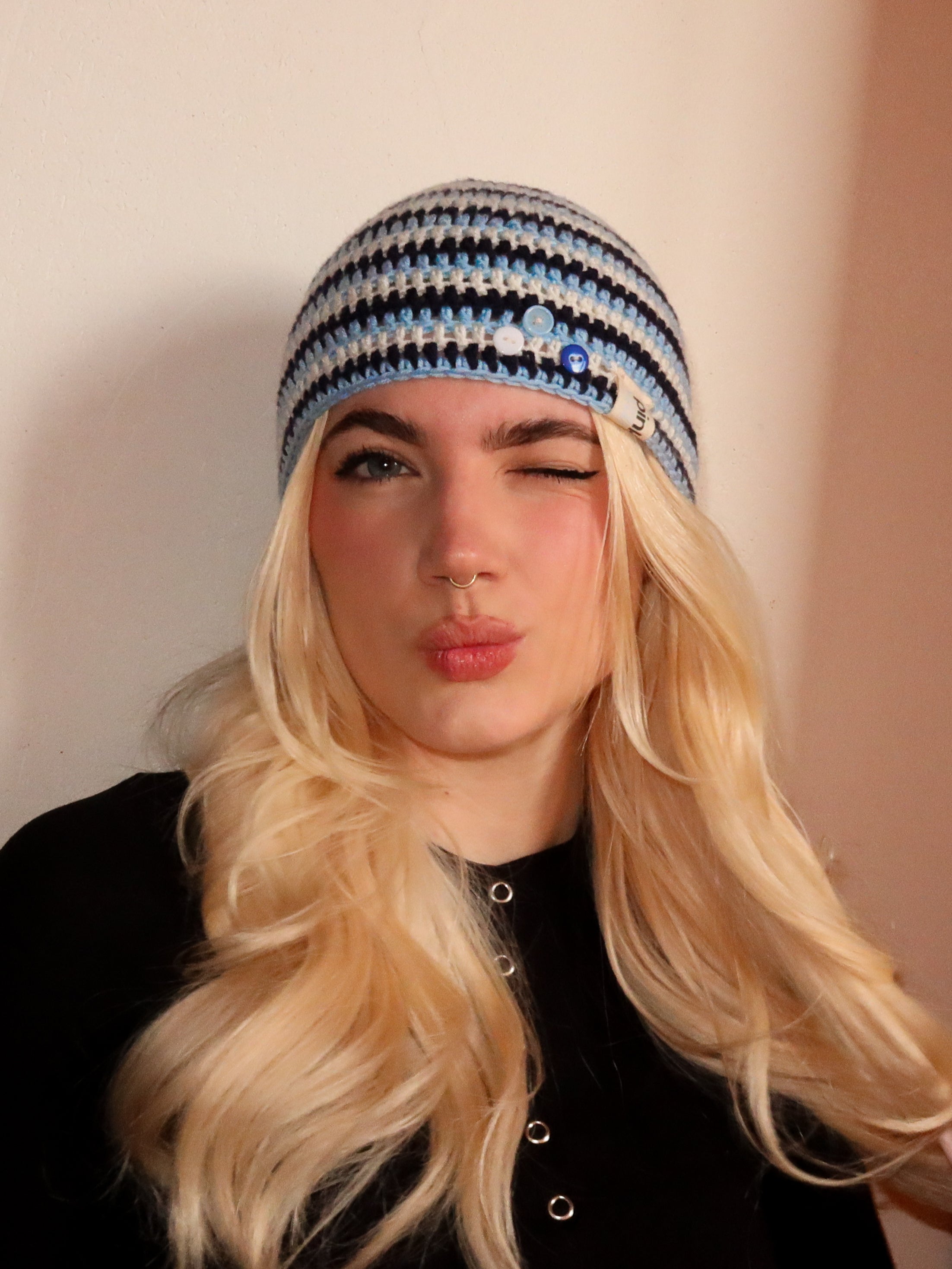 Classic Striped Beanie Interstellar