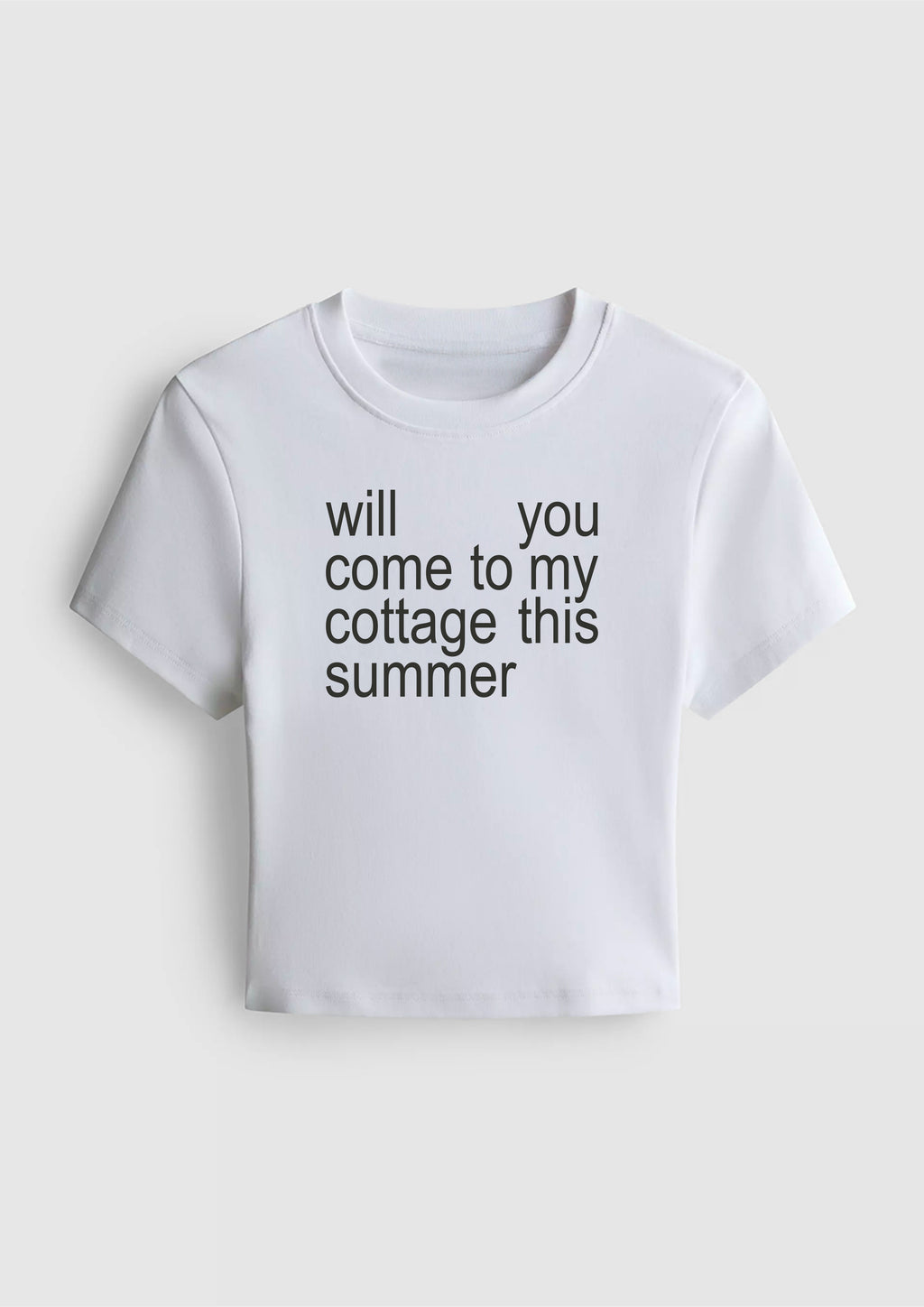 Will You Come To My Cottage This Summer T-Shirt
