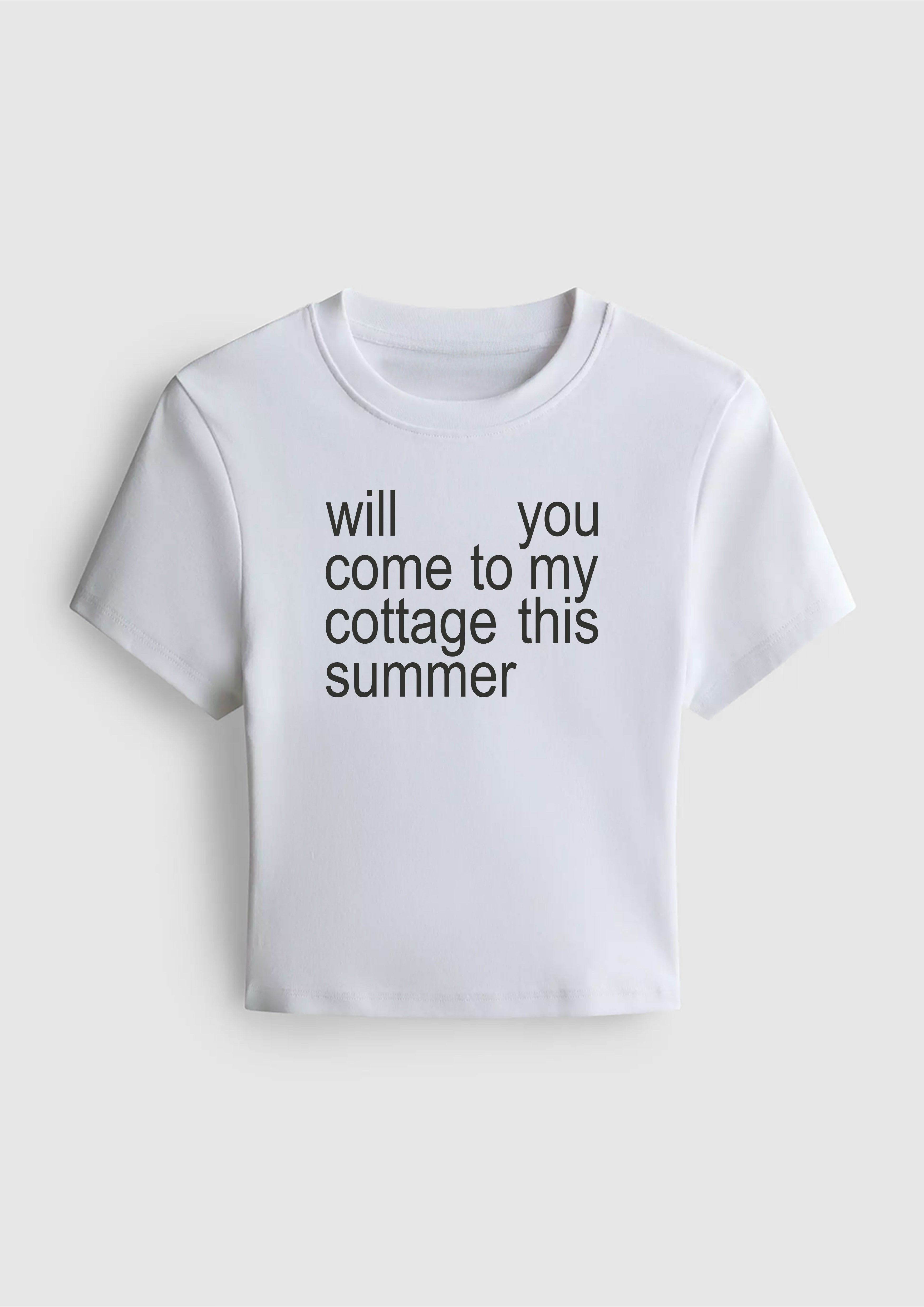 Will You Come To My Cottage This Summer T-Shirt