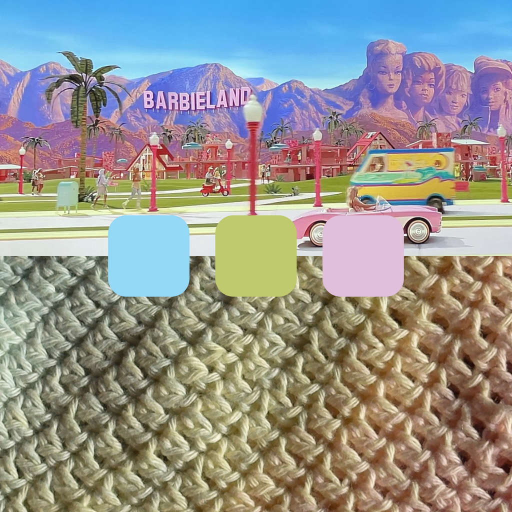 Classic Striped Beanie Barbie