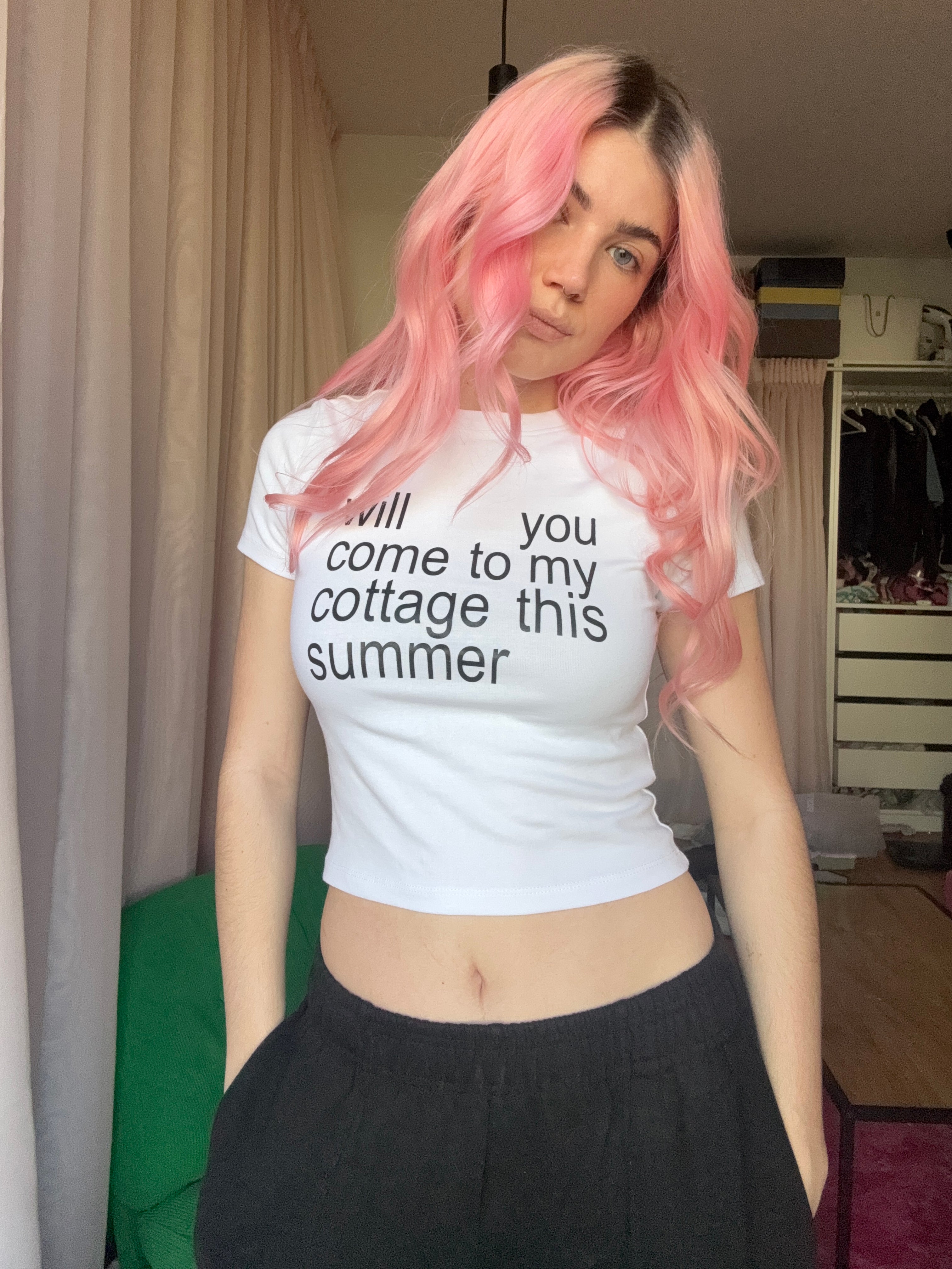 Will You Come To My Cottage This Summer T-Shirt